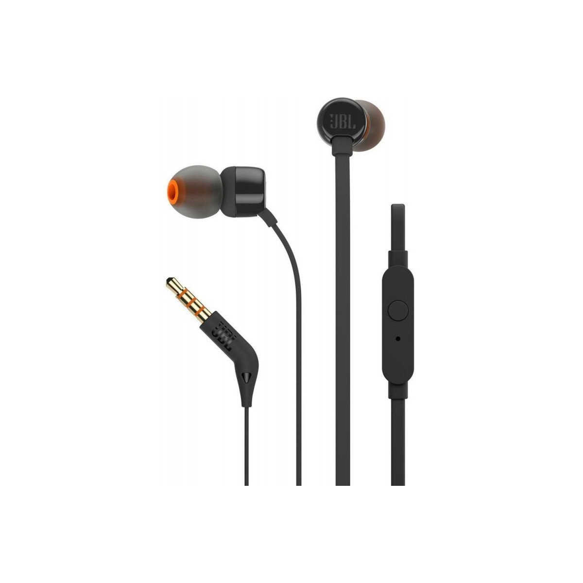 Ecouteurs intra-auriculaires JBL Harman T110 Noir