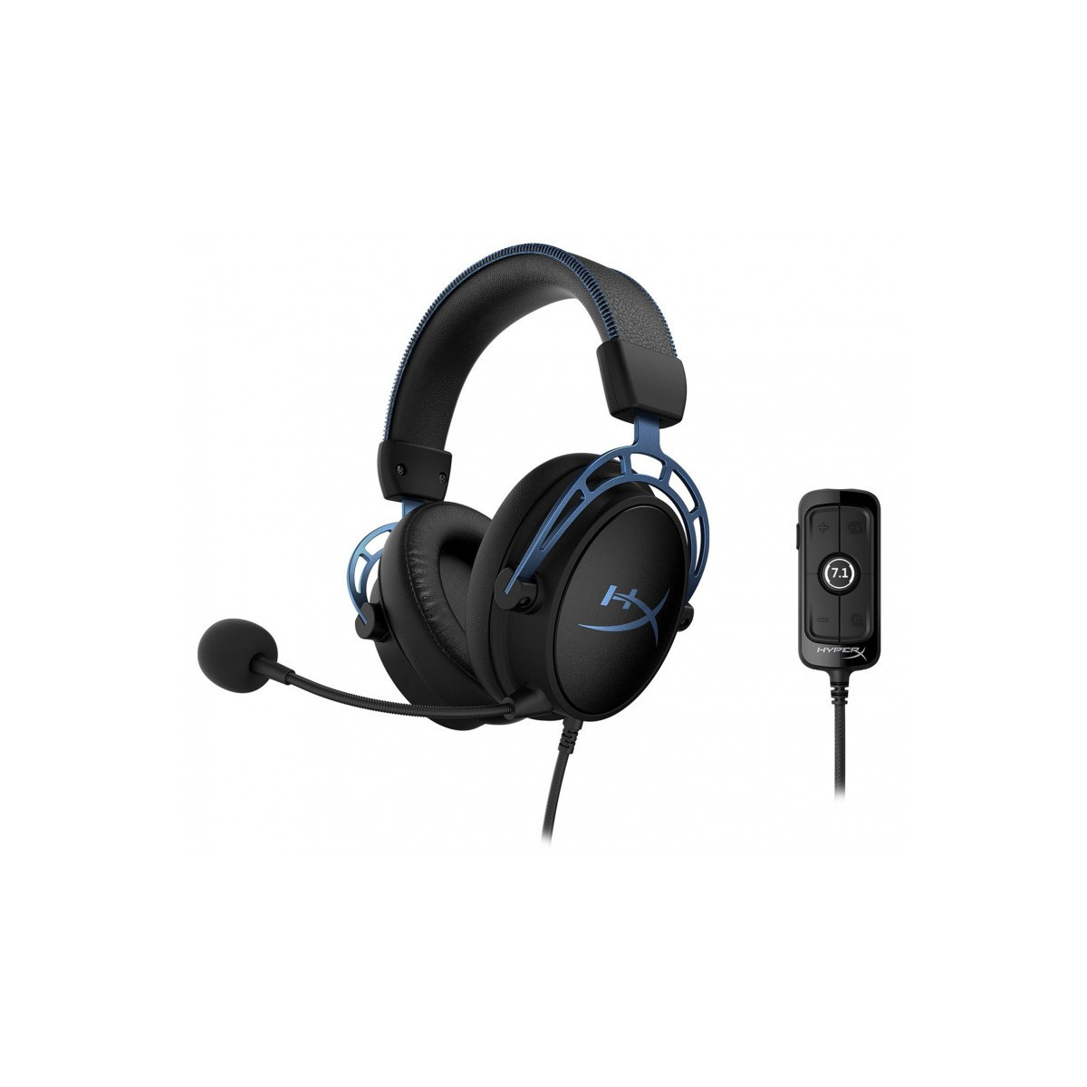 Casque Micro Gaming HyperX Cloud Alpha S / Bleu