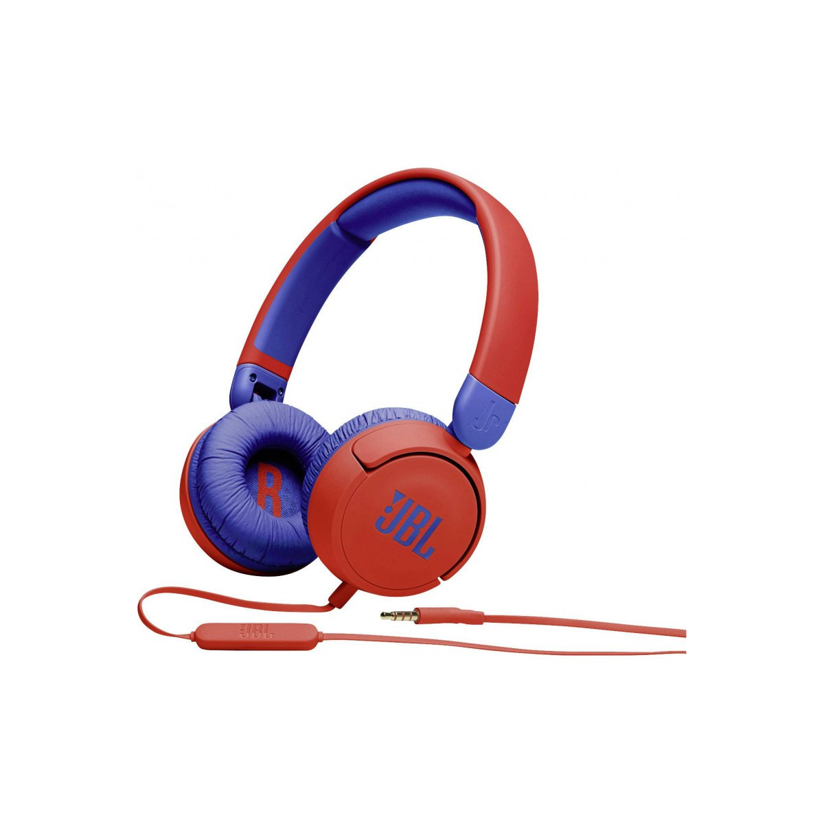 Casque filaire pour enfants JBL Jr310 / Bleu et Rouge