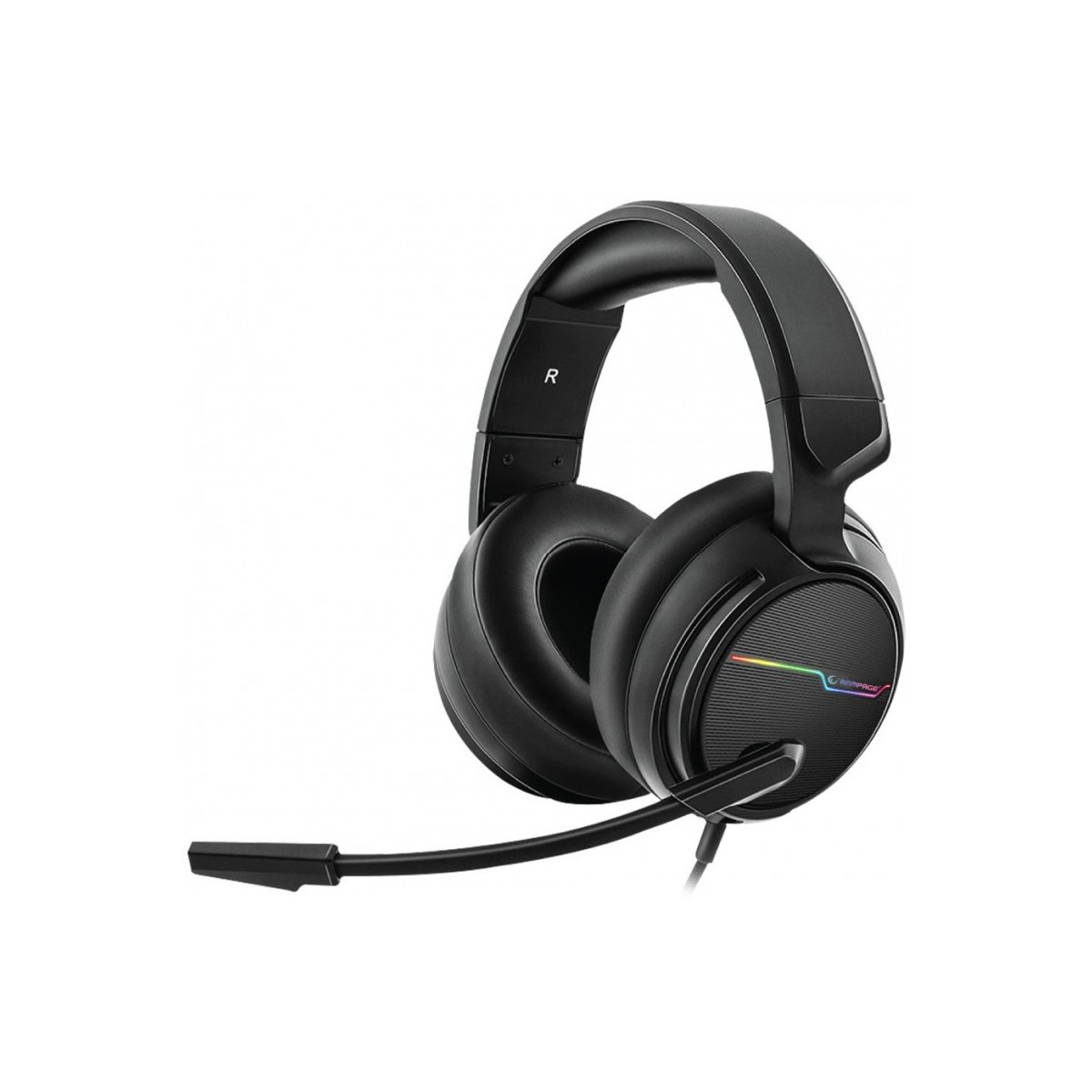 Casque Micro Gaming RGB USB 7.1 Rampage RGW9 COMFORT