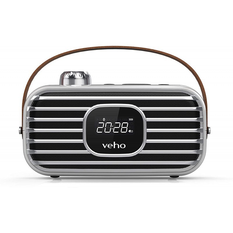 Haut-parleur rétro Bluetooth sans fil Veho MD1 / avec radio / 6W