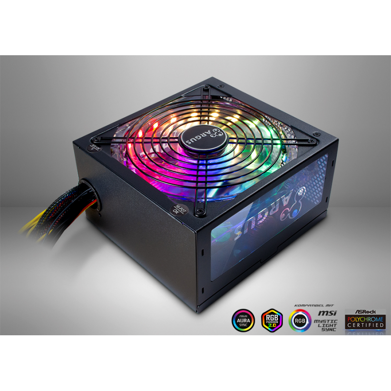 Bloc d’alimentation Inter-Tech Argus RGB-500W II