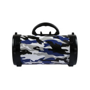 Haut-Parleur Bluetooth Mikado MD-BT30 Camouflage Bleu