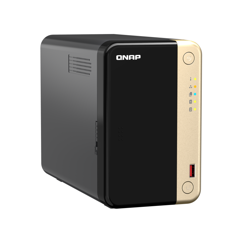 Serveur NAS QNAP NAS 2 baies TS-264-8G Intel Celeron N4505