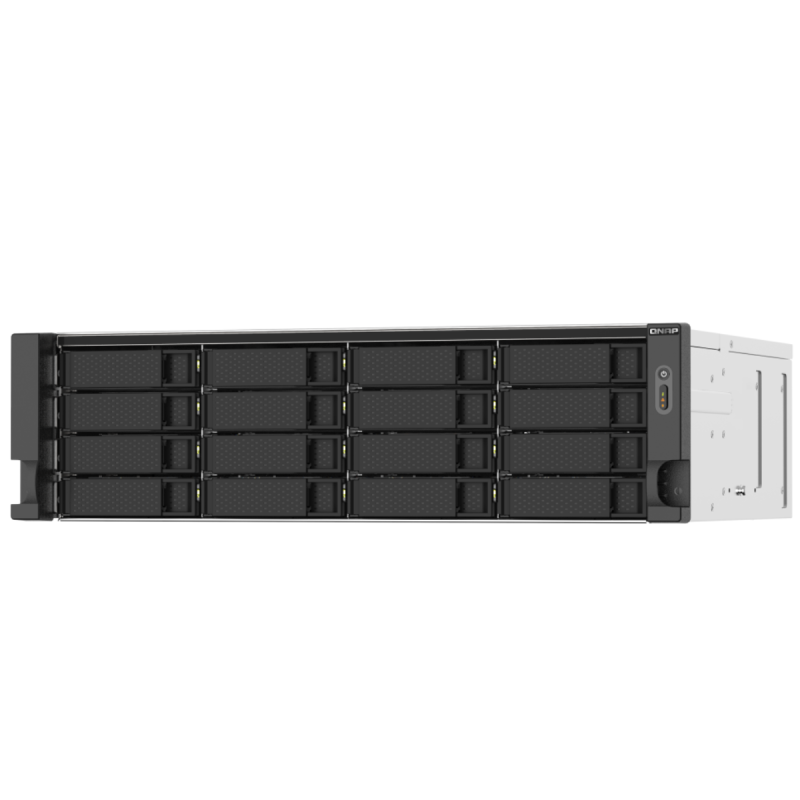 Serveur NAS 16 baies QNAP TS-1673AU-RP-16G / AMD Ryzen Embedded V1500B