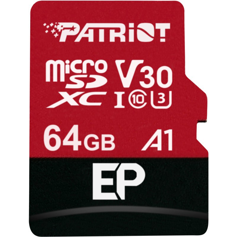 CARTE MEMOIRE PATRIOT 64GB A1