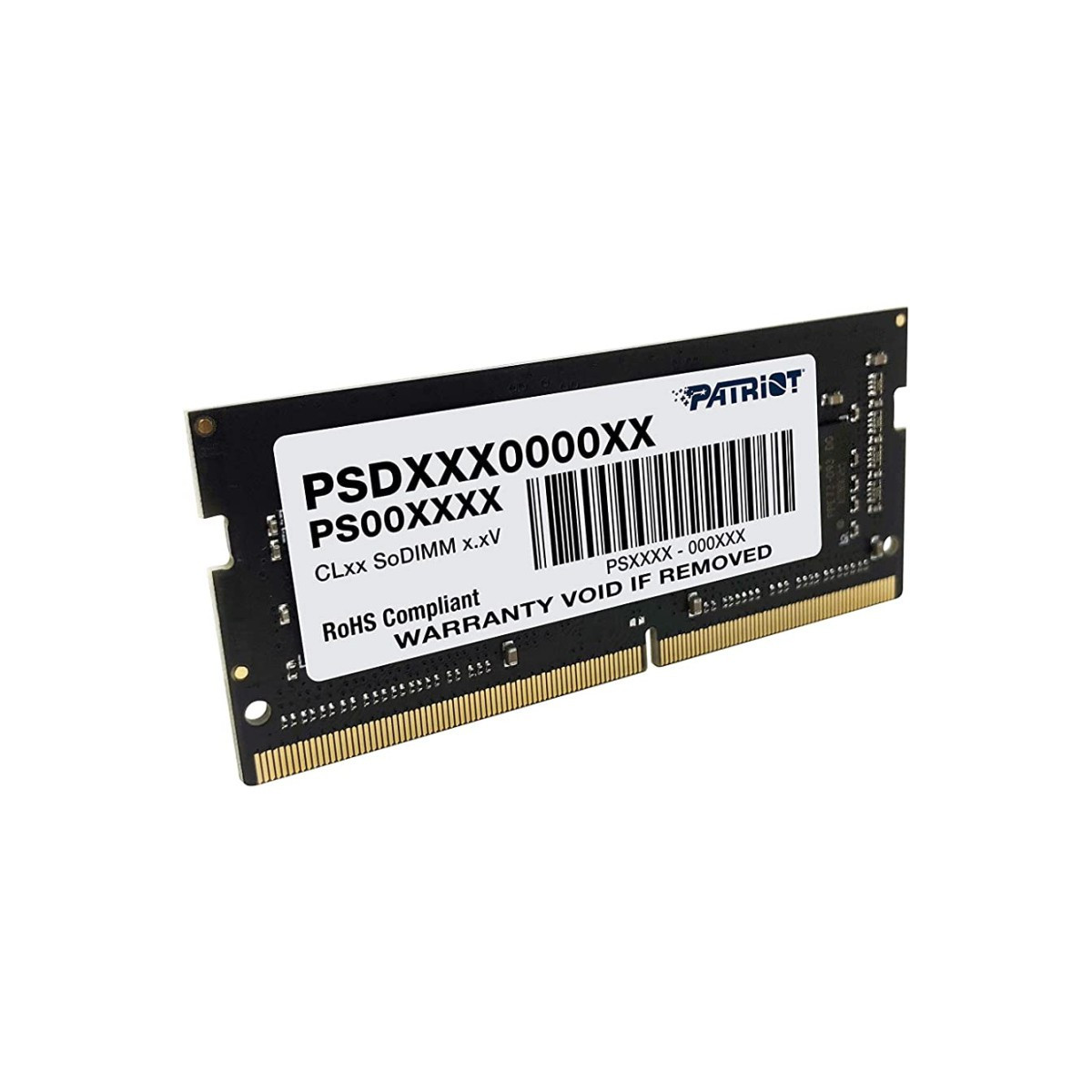 Barette Mémoire Patriot Signature SO-DIMM DDR4 CL22 / 16 Go / 3200MHz