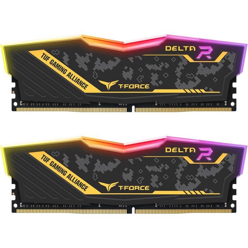 Barettes Mémoire DELTA TUF Gaming RGB UD-D4 16GO / 2x 8Go / 3200 Mhz