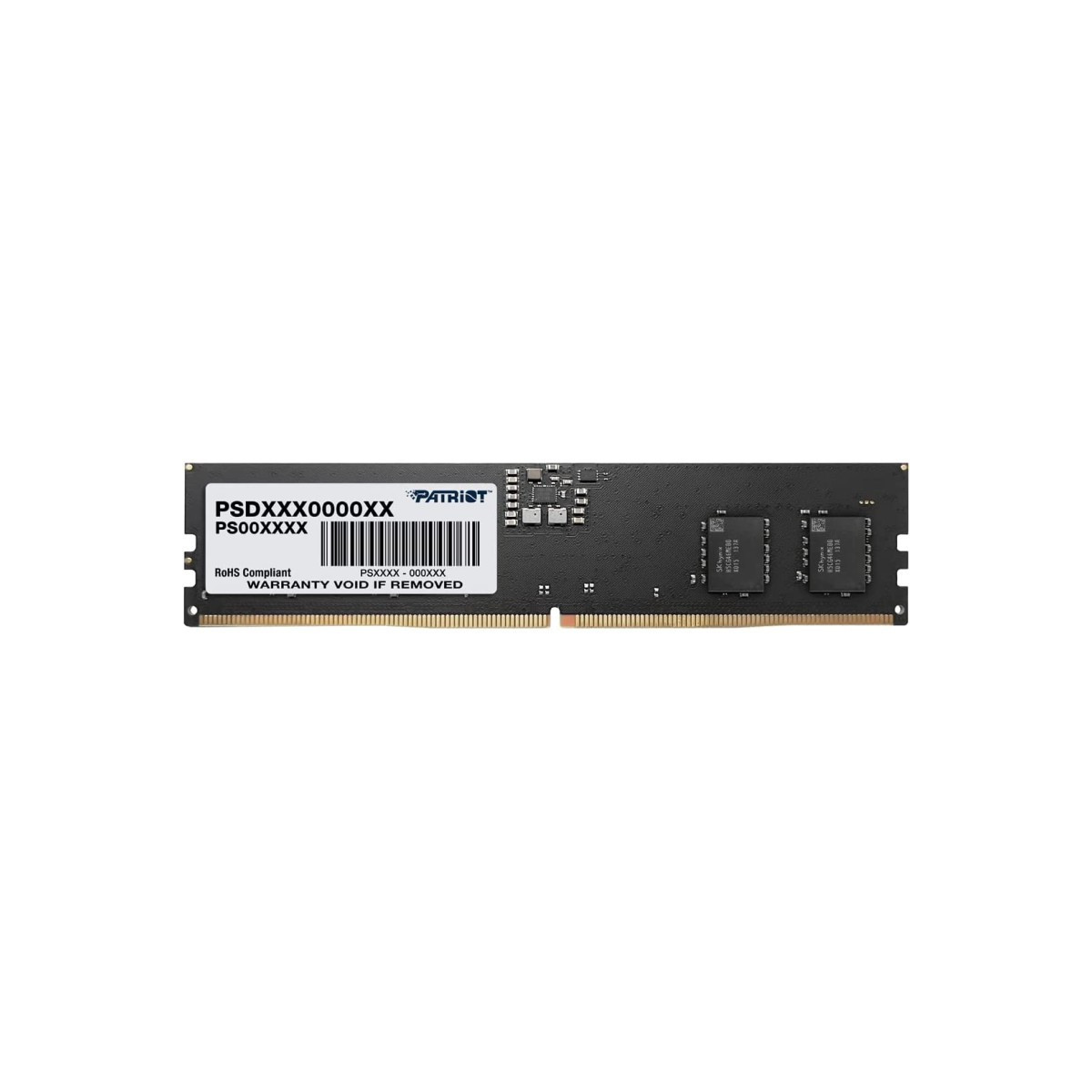 Barette Mémoire Patriot Signature DIMM DDR5 CL40 / 16 Go / 4800MHz