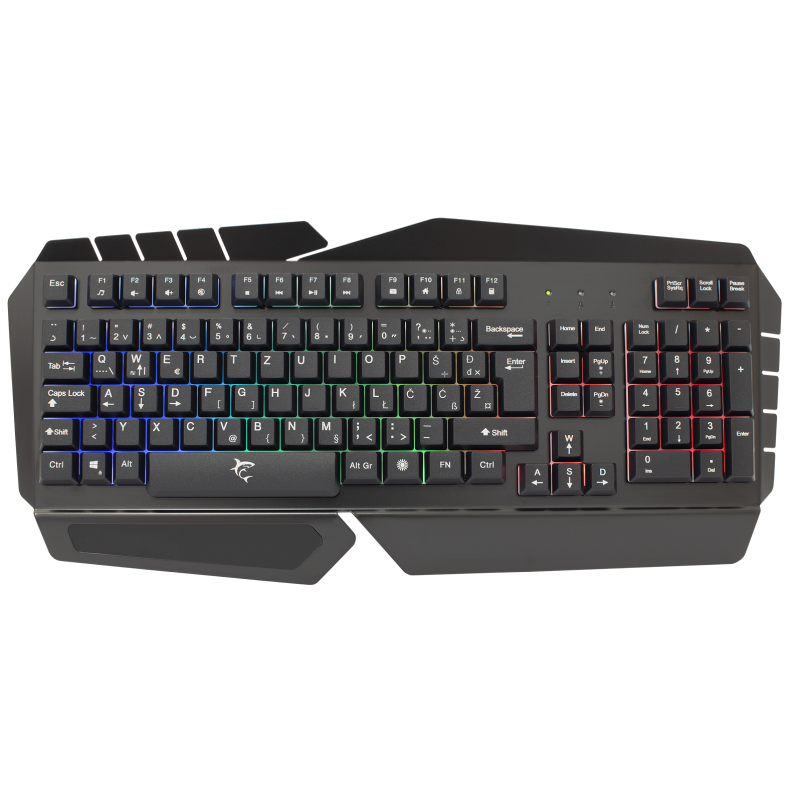 Clavier Gaming White Shark TEMPLAR GK-2104 / RGB / Noir