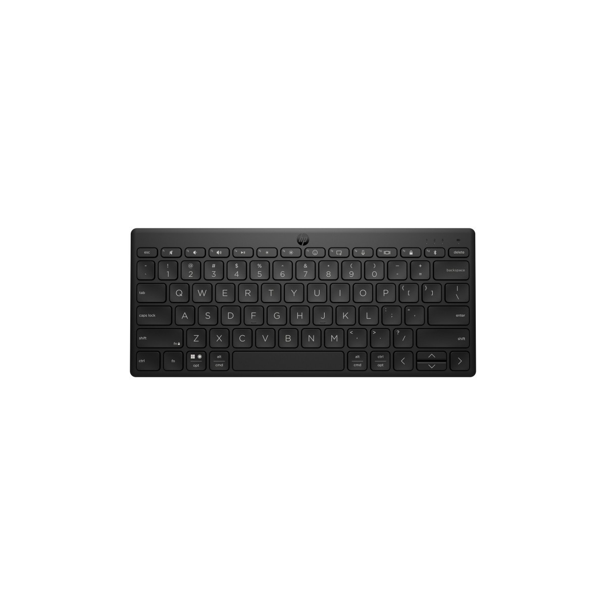 CLAVIER BLUETOOTH MULTI-PÉRIPHÉRIQUES COMPACT HP 350 / AZERTY / NOIR