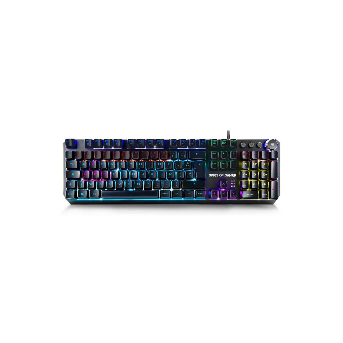 Clavier Mécanique Rétroéclairé RGB Spirit of Gamer Xpert-K400