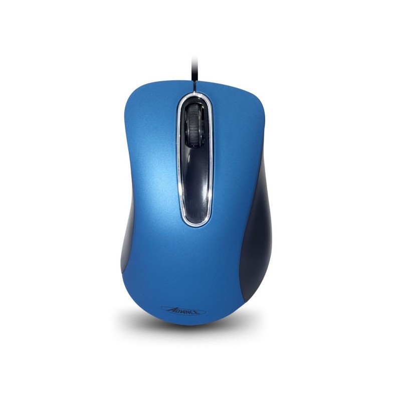 Souris ADVANCE 3D USB Filaire / Bleu