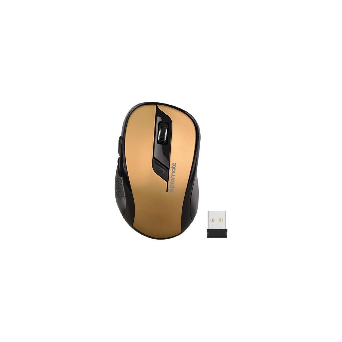 Souris Optique Sans Fil Promate Clix-7 / Gold