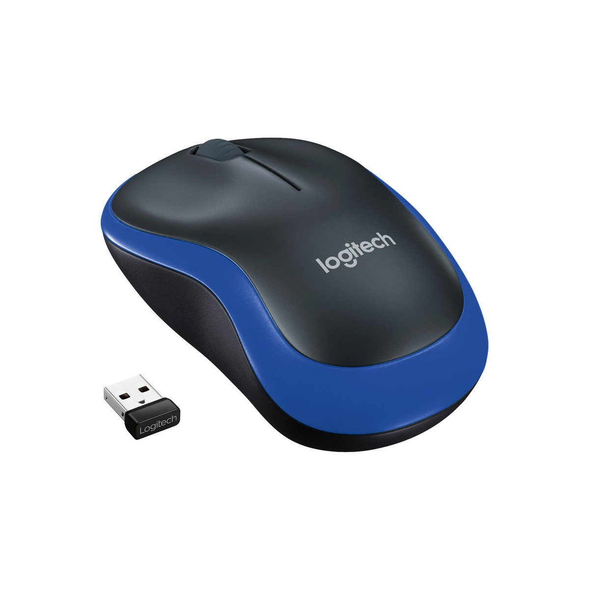 Souris Logitech Sans Fil M185 / Bleu