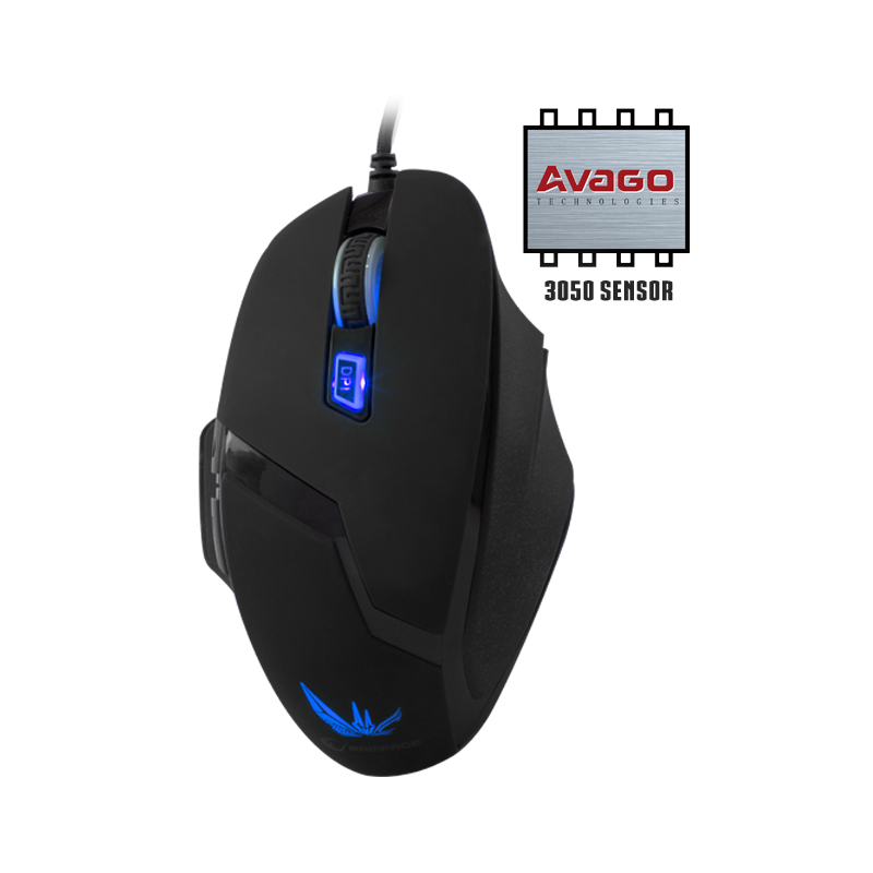 Souris USB Gaming Laser Everest Rampage SMX-R7 / 4000DPI