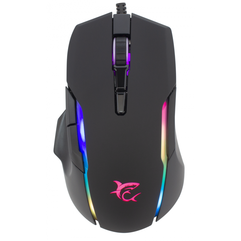 Souris Gamer Filaire White Shark GM-9009 MORHOLT / Noir / RGB