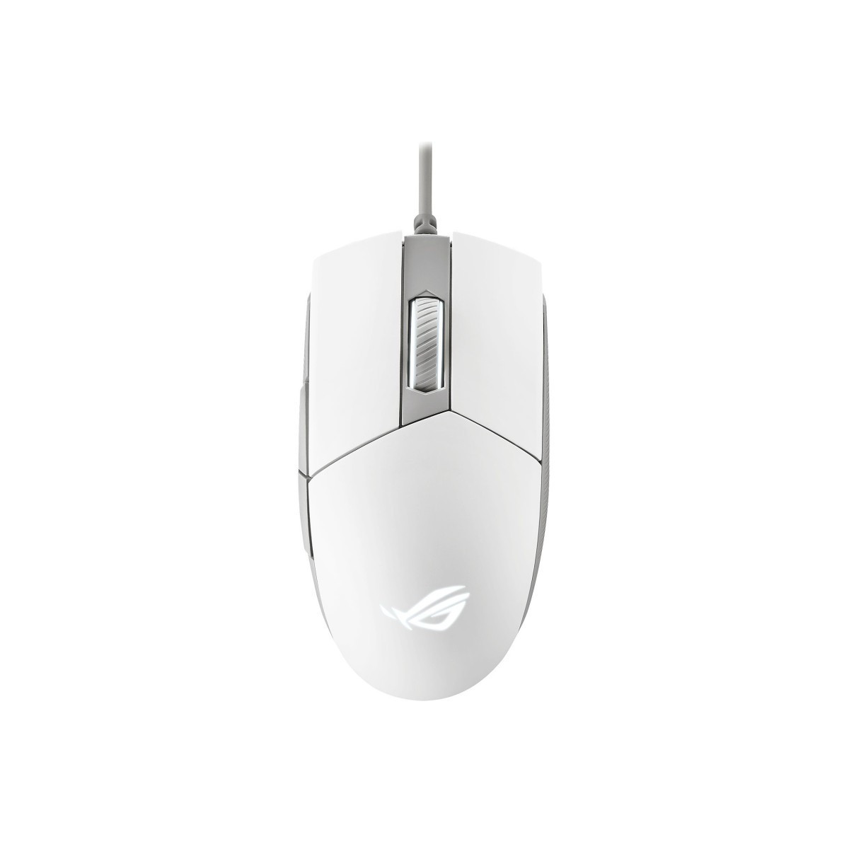 Souris USB Gaming Asus ROG Strix Impact II / RGB / Blanc