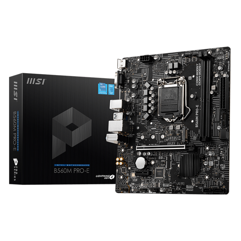 Carte mère MSI B560M PRO-E / DDR4 / LGA 1200