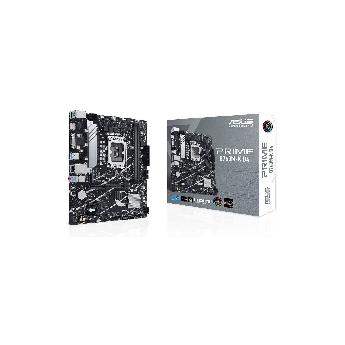 Carte mére Asus PRIME B760M-K D4 LGA1700