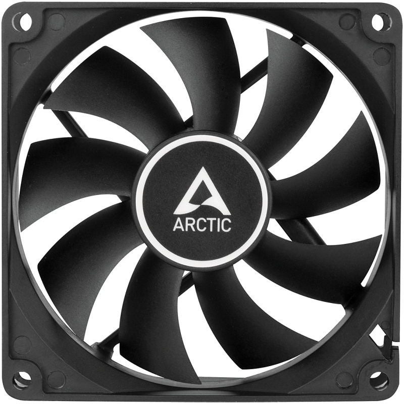 Ventilateur de boîtier Arctic F9 PWM / 92mm / Noir