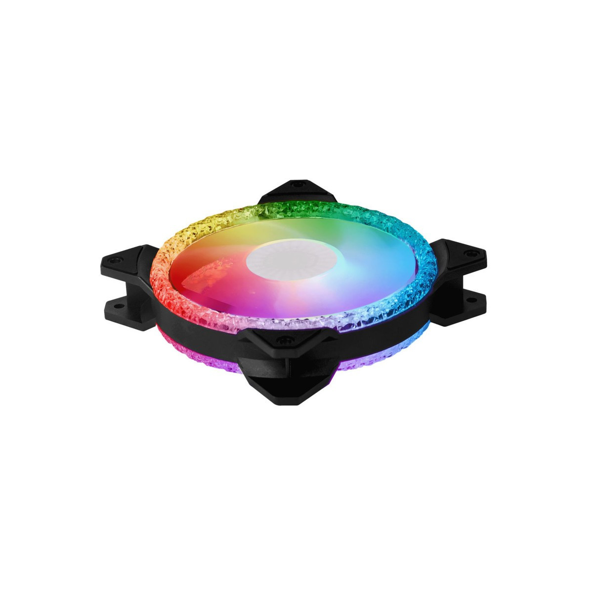 Ventilateurs de boîtier 120mm Cooler Master MasterFan MF120 Prismatic Tri-Loop ARGB