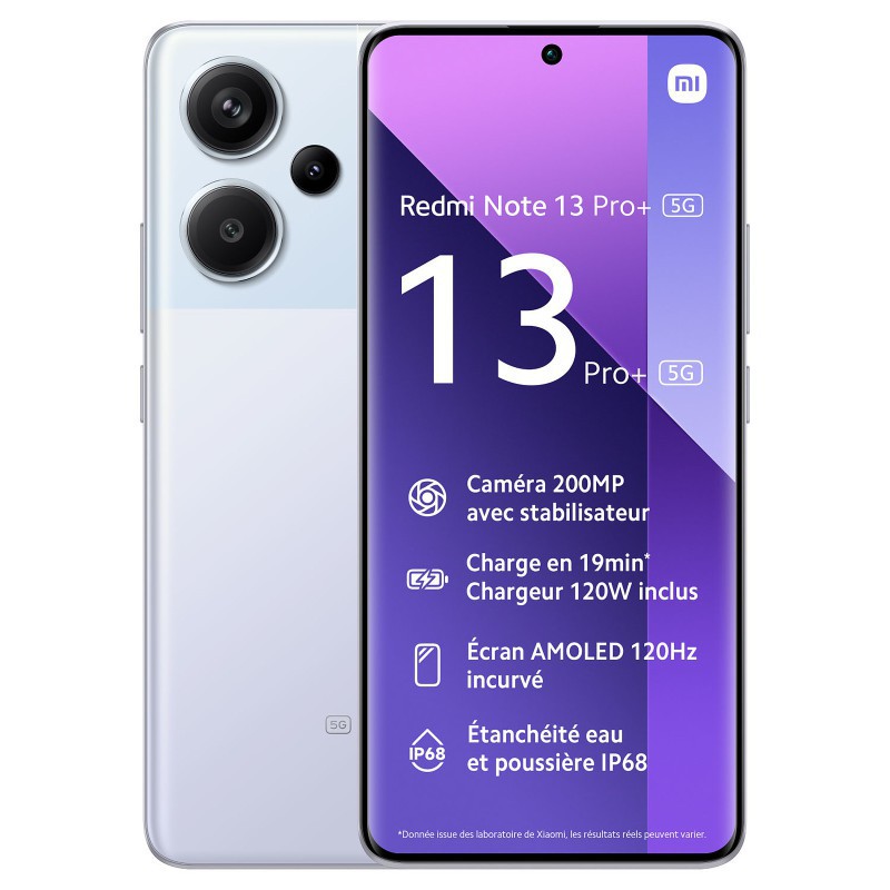 SMARTPHONE XIAOMI REDMI NOTE 13 PRO+ 5G Violet