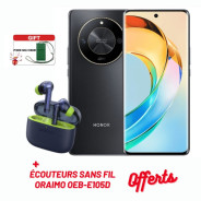 SMARTPHONE HONOR X9B 5G / 12 GO / 256 GO / NOIR + PHONE BAG HONOR OFFERT + AIRPODS ORAIMO OTW-330 OFFERTS