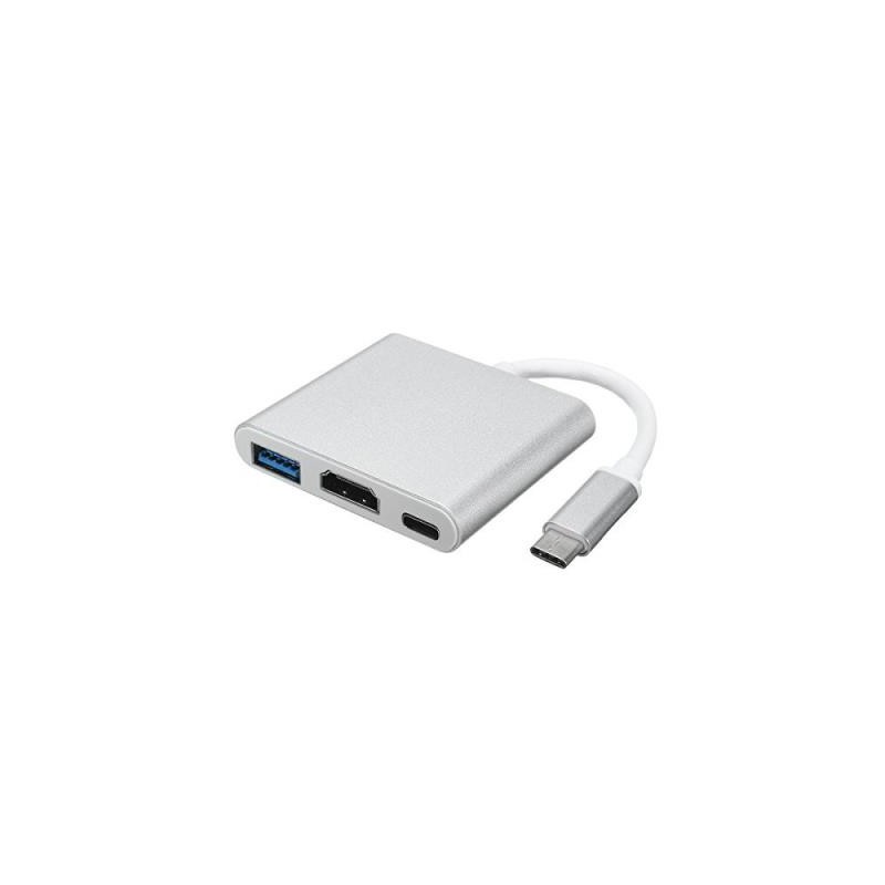 Adaptateur Type-C to HDMI + USB + Type-C