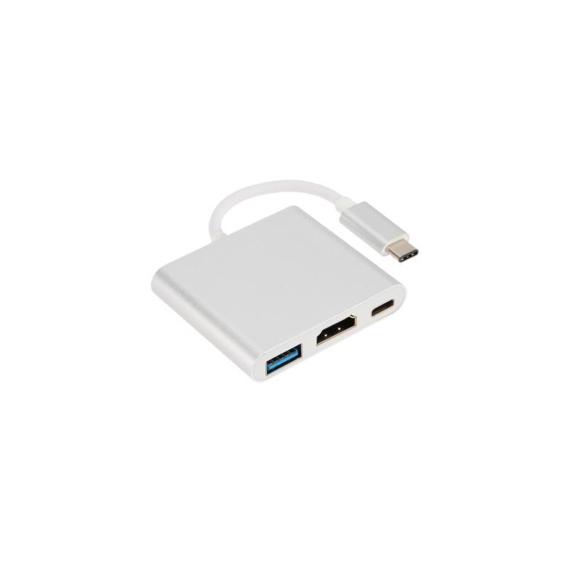 Adaptateur Type-C to HDMI + USB + Type-C