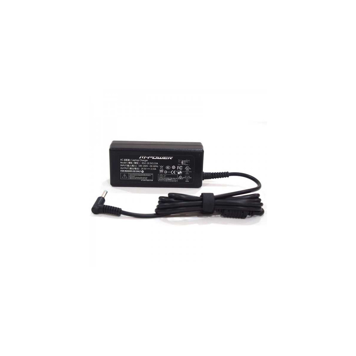 Chargeur Adaptable HP 65W 19.5V 3.33A