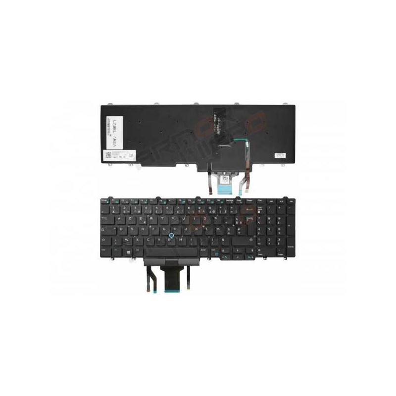 CLAVIER DELL LATITUDE 5550/E5550/ES5570/5580