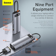 Baseus 9-en-1 HUB USB