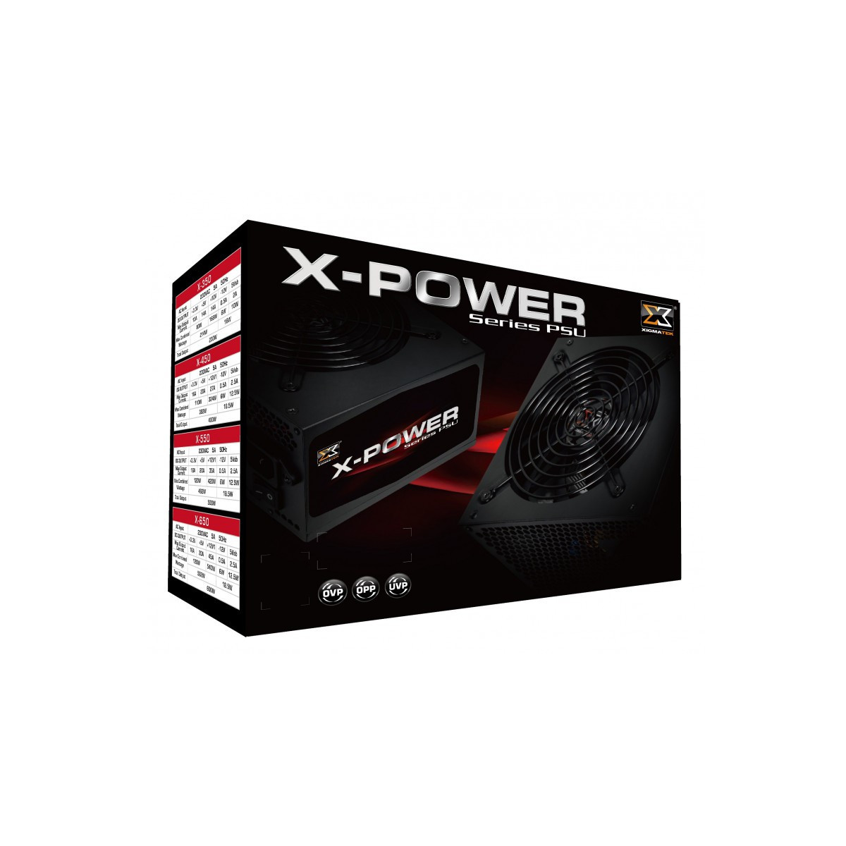 BOITE D’ALIMENTATION ATX XIGMATEK X-POWER 500W